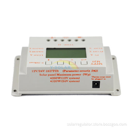 20A Solar Lighting charge controller LCD M20